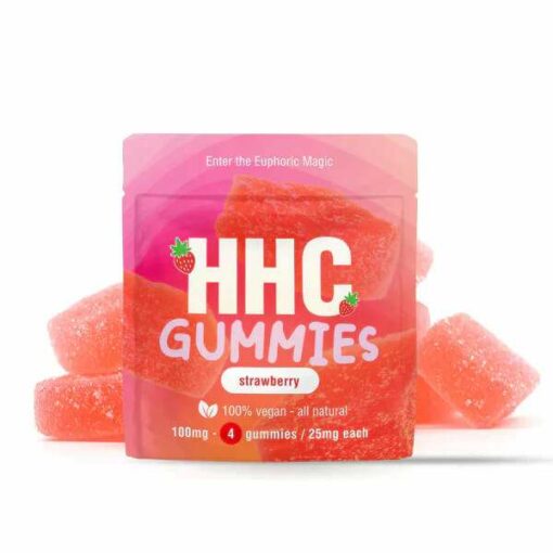 hhc-gummies-25mg-φράουλα-4 τεμάχια
