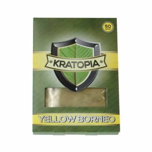 Osta Kratopia Keltainen Borneo Kratom - 50 grammaa