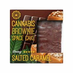 kúpiť Cannabis brownie salted caramel