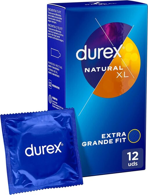 kondómy durex natural xl