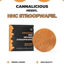 cannalicious stroopwafel 25mg hhc