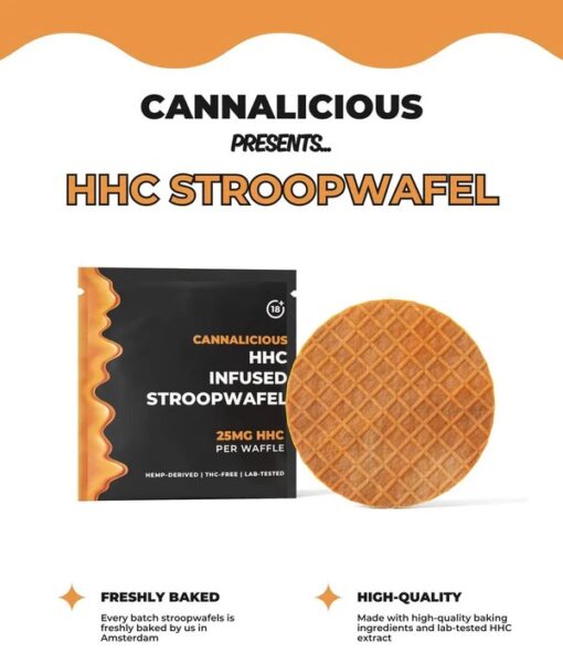 cannalicious σιρόπι γκοφρέτα 25mg hhc