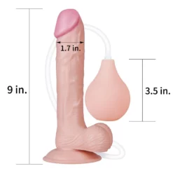 lovetoy squirt extreme 9 inch dildo