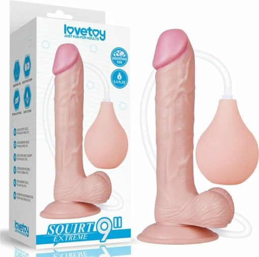 lovetoy squirt extreme 9 inch dildo