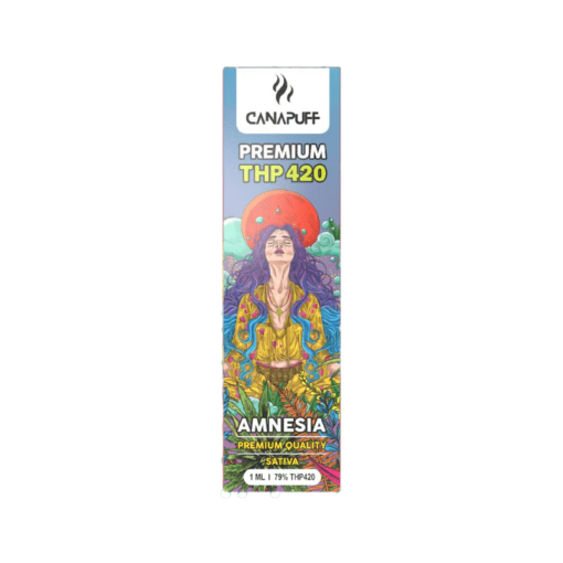 amnesia 79% thp420 wegwerp vape 1ml