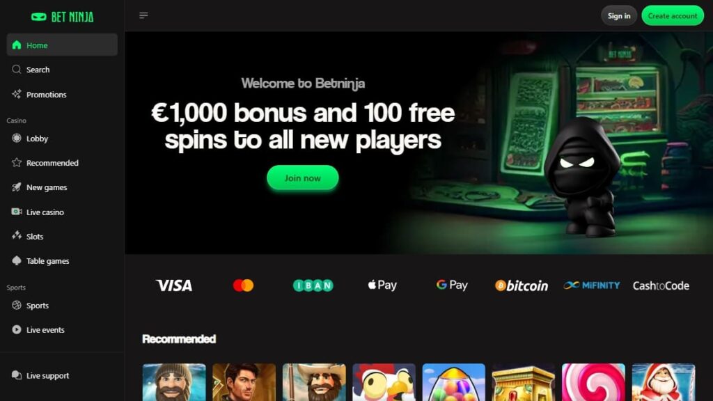 review over het no cruks online casino van betninja